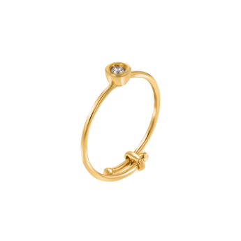 Children's Jewellery Ara Diamond April Birthstone Ring                  