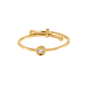 Children's Jewellery Ara Diamond April Birthstone Ring                  