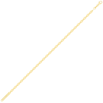 Prisma Oval Bracelet in 18K Gold