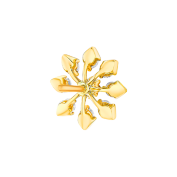 Nakshatra Diamond Earring in 18K Gold