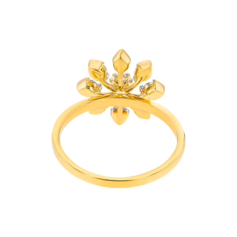 Nakshatra Diamond Ring in 18K Gold