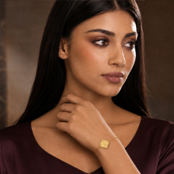 Izdihar Diamond Bracelet - 18K Yellow Gold