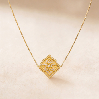 Izdihar Diamond Bracelet - 18K Yellow Gold