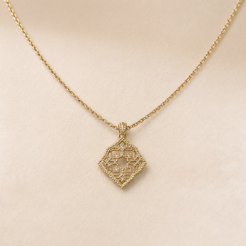 Shabaka Gold Pendant Chain - 18K Yellow Gold