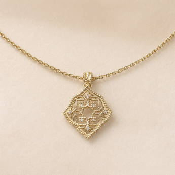Shabaka Gold Pendant Chain - 18K Yellow Gold