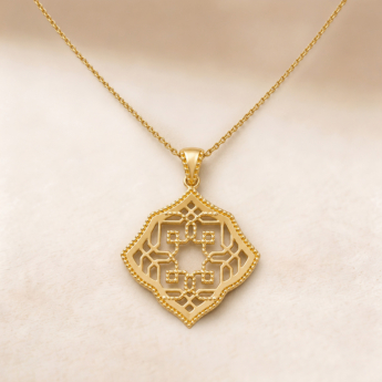 Shabaka Gold Pendant Chain - 18K Yellow Gold
