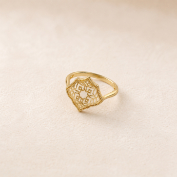 Shabaka Gold Ring - 18K Yellow Gold