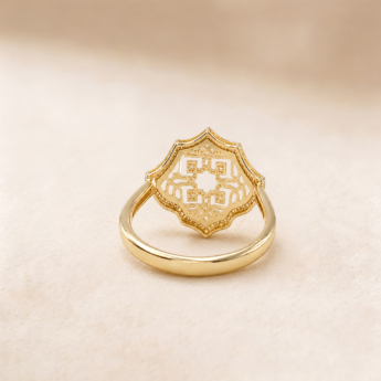 Shabaka Gold Ring - 18K Yellow Gold