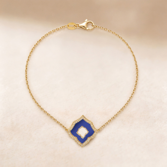 Athar Diamond Bracelet - 18K Yellow Gold
