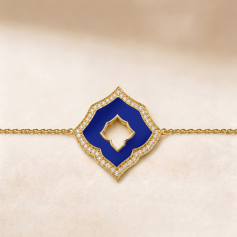 Athar Diamond Bracelet - 18K Yellow Gold