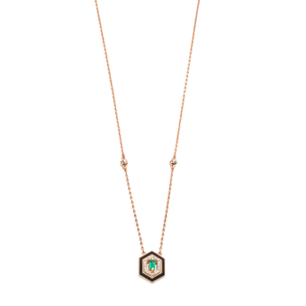 Djula Precieuse Hexagonal Necklace