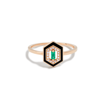 Djula Precieuse Hexagonal Ring