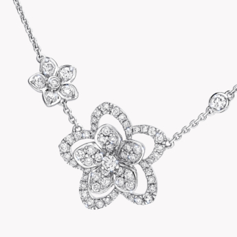 Graff Wild Flower Diamond Pendant 