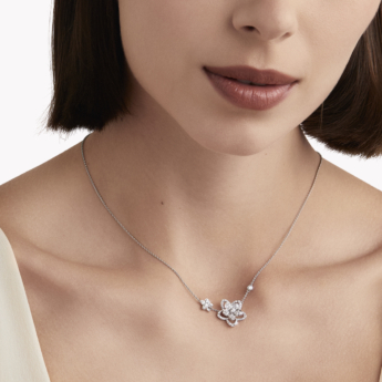 Graff Wild Flower Diamond Pendant 