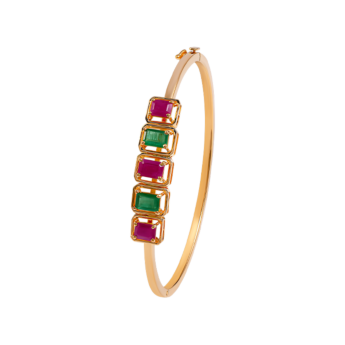 Rangoli Bangle in 22K Gold