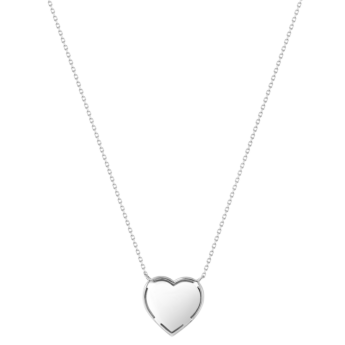 Damas Valentine's Day Collection Necklace In 18K White Gold Featuring Diamonds