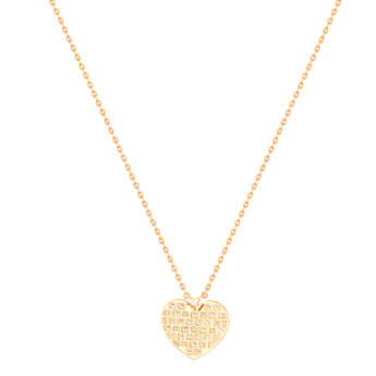 Damas Valentine's Day Collection Necklace In 18K Rose Gold Featuring Diamonds
