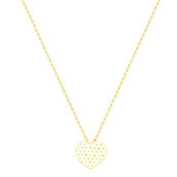 Damas Valentine's Day Collection Necklace In 18K Yellow Gold Featuring Diamonds