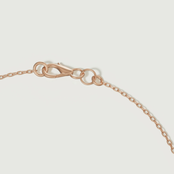 سوار ستيلا دورو من الذهب الوردي عيار 18 قيراط والألماس وعرق اللؤلؤ