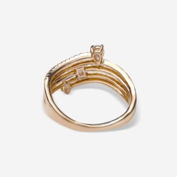 Treasure Oneira 18k White Gold Diamond Ring