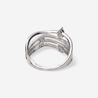 Treasure Oneira 18K White Gold Diamond Ring