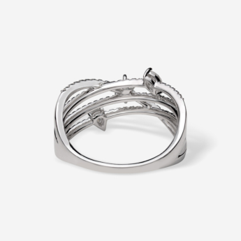 Treasure Oneira 18K White Gold Diamond Ring