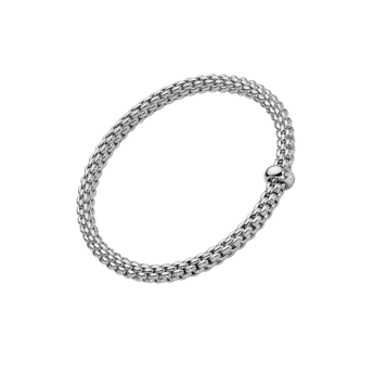 FOPE  SOLO FLEX'IT BRACELET WITH A WHITE DIAMOND