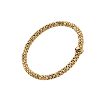 FOPE  SOLO FLEX'IT BRACELET WITH A WHITE DIAMOND
