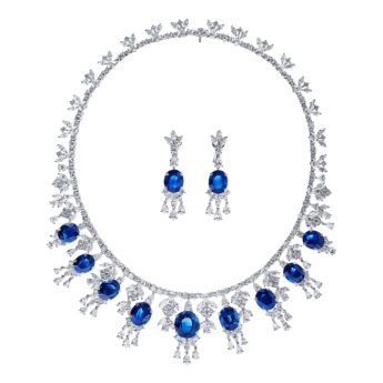 Kallista High Jewellery Diamond and Sapphire Set