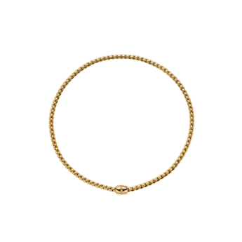 سوار فوبيه إيكا من الذهب الأصفر عيار 18 قيراط مرصع بالألماس