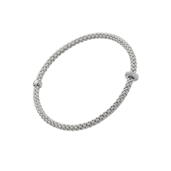 FOPE  PRIMA FLEX'IT BRACELET WITH DIAMONDS