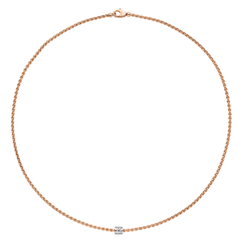 FOPE  ARIA NECKLACE WITH DIAMONDS