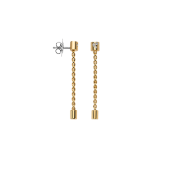 FOPE  ARIA PENDANT EARRINGS WITH DIAMONDS
