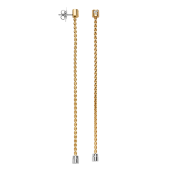 FOPE  ARIA PENDANT EARRINGS WITH DIAMONDS