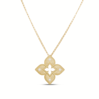 Roberto Coin Pendant Diamonds Venetian Princess