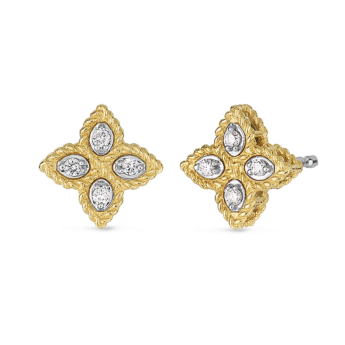 Roberto Coin Princess Flower Earring