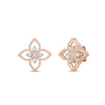 Roberto Coin Princess Flower Earring