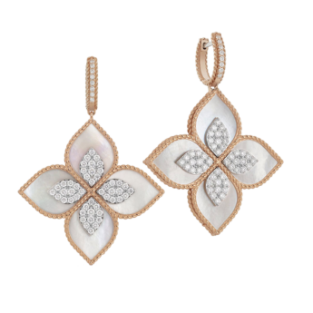 أقراط روبرتو كوين من مجموعة برينساس فلاور