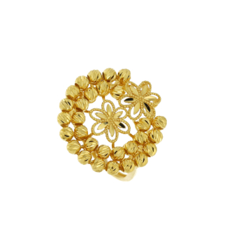 Anmol Floret 21K Yellow Gold Ring