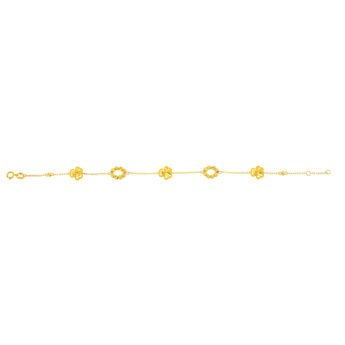 Anmol Floret 21K Yellow Gold Bracelet