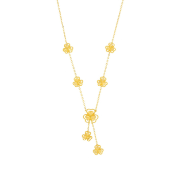 Anmol Floret 21K Yellow Gold Necklace