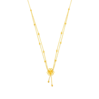 Anmol Floret 21K Yellow Gold Necklace
