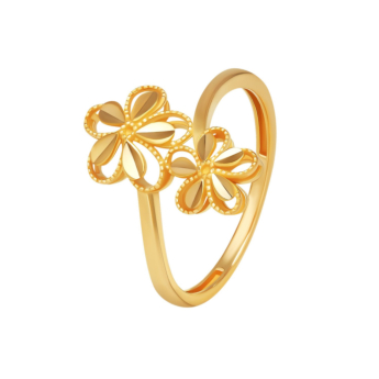 Anmol Floret 21k Gold Ring