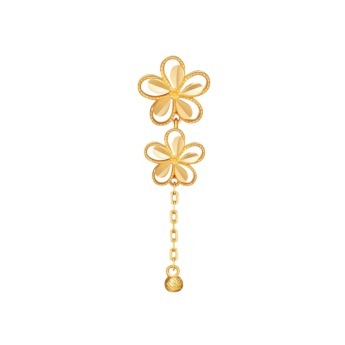 Anmol Floret 21k Gold Earrings