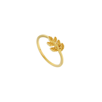 Anmol Foliage 21k Yellow Gold Ring