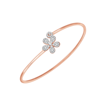 Ananya Alyssa 18k Rose Gold Diamond Bracelet