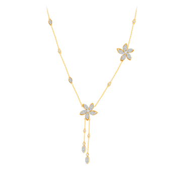 Ananya Alyssa 18k Yellow Gold Diamond Necklace