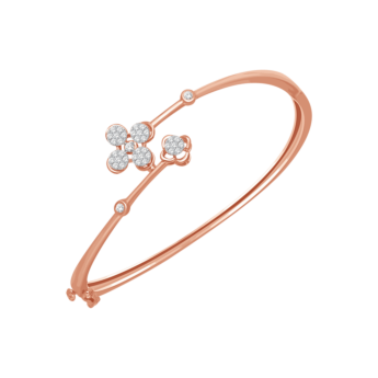 Ananya Alyssa 18k Rose Gold Diamond Bracelet