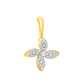 Ananya Alyssa 18k Yellow Gold Diamond Pendant