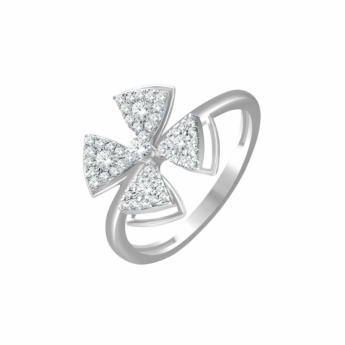 Ananya Alyssa 18kt White Gold Diamond Ring